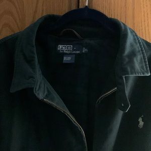 Mens Ralph Lauren warm zip up jacket.2 buttons at sleeve